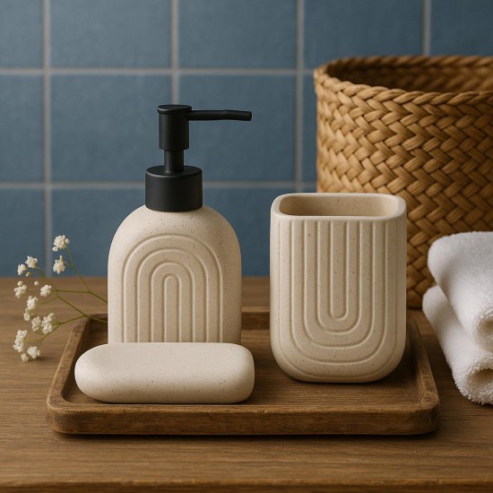 Ceramic Bathroom Set 3 Pcs